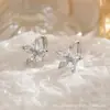 Diseño de moda nuevas joyas pendientes de circonita para mujer joyas pendientes de circonio dorados multiestilo pendientes pendientes selección transfronteriza