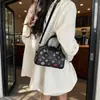 Bolso Nuevo para Mujer, Bolso Boston, Bolso Almohada, Monograma Clásico, Bolso de Mano Simple y Moderno, Bolso Cruzado al Hombro