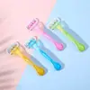 Lâmina de Barbear da Moda para Mulheres, Lâmina de Barbear Manual, Lâmina Depilatória com Lâminas Substituíveis, Embalada, Venda Direta de Fábrica, Em Estoque Atacado