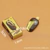 Mini artículos de simulación, helado, paleta, casa de muñecas, modelo, adornos, juguetes de casa de juego, supermercado en miniatura, bocadillos, juego