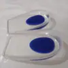 Atacado de Fábrica Almofada de Salto Alta de PU Transfronteiriça, Absorção de Choque no Salto, Alívio de Pressão, Dor no Osso do Calcanhar, Copo de Calcanhar, Almofada de Salto para Sola