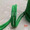 Corda Redonda Poliéster Sem Alma Espessura 5mm Núcleo Oco Corda de Poliéster Textura Grossa Corda para Bolsa Tecida à Mão Corda para Carregar Roupas Amarradas Cordão