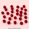 Fornecimento spot pompom colorido de alta elasticidade acessórios DIY feitos à mão bola de pelúcia brinquedos infantis sapatos chapéus acessórios de cabelo decorações