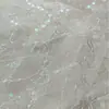 Gipsofila Brillo Lentejuela Pequeña Malla de Gasa Bordado Transparente Vestido de Baile Vestido de Boda Tejido de Malla de Diamante