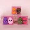 Huevo de Maquillaje Suave Elástico Caja de Doble Uso Seco y Húmedo Esponja de Cojín de Aire Maquillaje Tocador Huevo de Maquillaje Algodón de Maquillaje Herramienta de Maquillaje