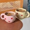 Taza de Cerámica, Gran Capacidad, Taza de Café, Taza de Leche, Taza de Té, Bebida Caliente, Bebida Fría, Sencilla, Lujo Accesible, Buena Apariencia