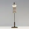 Maniquí de tienda de ropa, accesorios, maniquí de medio cuerpo femenino, versión coreana, estante de exhibición para tienda de ropa de mujer, maniquí de cuerpo entero humano, estante para maniquí de vestido de novia