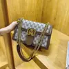 Bolsa bolsas novo estilo bolsa feminina bolsa moda versátil bolsa quadrada pequena outono e inverno alta qualidade bolsa de ombro feminina bolsa transversal