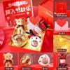 520 Regalo de San Valentín para Novia y Novia Set de Regalo Creativo Perfume Lápiz Labial Collar Regalo de Cumpleaños para Mujeres