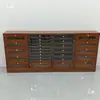 Gabinete de Exhibición y Almacenamiento para Uñas de Arte Madera Maciza Gabinete de Almacenamiento para Accesorios de Uñas de Arte Gabinete de Almacenamiento para Esmalte en Gel Gabinete de Piso para Salón de Uñas