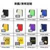 Álbum de Cartas Pokemon Yapu de Cuatro Ranuras de Hoja Suelta para Tarjetas Pequeñas Álbum de Colección de Tarjetas de Cuero A5 Personalización