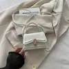 Bolso de mujer fresco y sencillo, nuevo modelo otoño 2026, bolso cuadrado pequeño con cierre, bolso de hombro y cruzado de alta gama minimalista estilo coreano para mujer