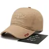 Nova Boina Bordada Masculina Estilo Coreano Primavera e Verão para Cruzamento de Fronteiras Circunferência Craniana Grande Versátil Tendência Proteção Solar e do Sol Top Macio Boné de Baseball