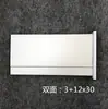 Señal de Departamento de Aleación de Aluminio Etiqueta Señal Perfil de Aluminio Placa de Puerta En Blanco Placa de Agua Placa de Oficina Contenido