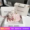 Bolso Rosa Repujado Verano 2022 Versátil de Moda Bolso de Hombro Cruzado tipo Sillín Tendencia Popular