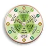 Reloj de Pared de Conocimiento de Salud para Control de Tiempo de Medicina Tradicional China Belleza Tradicional y Tienda de Terapia de Pies Reloj de Cuarzo Silencioso Reloj de Salud de Medicina Tradicional China
