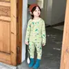 Conjunto de Ropa de Algodón Puro para Niños Otoño 2026 Nuevo Modelo Unisex Sin Costuras Clase A Conjunto de Ropa para Estar en Casa Ropa Interior Térmica para Bebé