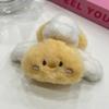 Outono e inverno pelúcia grab clip pixie bonito grampo de cabelo headwear high-end sentido parte de trás da cabeça cabelo tubarão grampo grande acessórios de cabelo