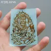 Ano do Coelho Zodíaco Benmingfo Adesivo para Celular Santo Padroeiro Dourado Auspicioso Metal Dourado Adesivo para Celular