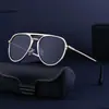 [Personalizado] Óculos de Sol Aviador Retrô, Óculos de Sol com Proteção UV para Homens, Óculos Especiais para Dirigir em Longas Distâncias, Óculos Sapo