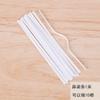 Banda elástica para las orejas con cuerda para mascarilla, hecha a mano, para puente nasal de mascarilla KN, 95 unidades, banda de goma plana, accesorios