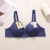 Roupa íntima fina sem fio Plus Size para mulheres com seios grandes, minimizando e levantando, sutiã respirável e confortável