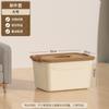 Caja de Almacenamiento Estilo Crema, Caja de Almacenamiento Gruesa de Gran Capacidad para Dormitorio de Estudiantes, Caja de Almacenamiento para Ropa del Hogar, Juguetes y Artículos Varios