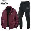 Aliexpress Cárdigan Sencillo de Moda Chaqueta Tallas Grandes Conjunto de Dos Piezas Primavera y Otoño Traje Deportivo y de Ocio Venta Directa de Fábrica