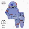 Ropa Nueva de Otoño Transfronteriza Sudadera Material Ropa Infantil Traje de Dos Piezas Traje Deportivo Energético [Envío Directo]