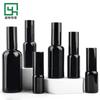 5 ml preto spray frasco de óleo essencial sub-garrafa 10ml-100ml frasco de spray de perfume material de embalagem de cosméticos vidro preto