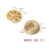 Soporte de Ropa Tipo Madera Brida Soporte Colgante Barra Transversal Soporte Colgante Plástico Grueso Fijo Soporte Inferior para Armario Accesorios