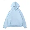 Sudadera Unisex Versátil de Peso Pesado Color Sólido Estilo Americano Japonés Casual Pullover Top Holgado Black Fleet Sports