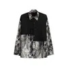 Chaqueta tie-dye estilo americano, colección de primavera para hombre, irradia una vibra sofisticada y cool, camisa de manga larga, estilo retro japonés, chaqueta de otoño, moderna