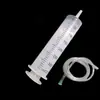 Jeringa de gran capacidad de 550 ML, tubo de aguja de plástico para alimentación, enema, extracción de aceite industrial, dispensación de pegamento y etiquetado