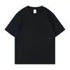 Camiseta personalizada para niños de 180 g con logo estampado en el hombro, Top de primavera de manga corta para niños de algodón puro, Ropa para hombre, Camiseta 100% algodón, Categoría a