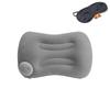 Cojín inflable de prensa de viaje, almohada inflable cuadrada para la cintura, almohada inflable portátil y plegable para exteriores, venta al por mayor