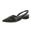Sandalias plateadas de punta cerrada para mujer, estilo hada, cómodas, de tacón bajo, charol versátil, nuevo estilo primavera 2026