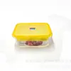 Juego de Cajas para Conservar Alimentos al por Mayor Cajas de Embalaje de Plástico de Grado Alimenticio para Cocina del Hogar Cajas de Almuerzo con Sellado de Silicona