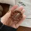 Ins Coreano 2026 Nuevo Estilo Color Café Forma de Grano Goma para el Cabello Toalla, Cuerda para el Cabello de Alta Elasticidad Linda y Moderna Accesorio para el Cabello