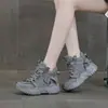 Zapatos de Papá de Venta Caliente para Mujer 2026 Otoño/Invierno Transpirables Versátiles Zapatos de Papá Zapatos Deportivos Casuales para Estudiante
