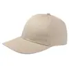Boné com Aba Sólido Cor Clara Personalizado com Logo Bordado Estampado Escola Empresa Team Building Protetor Solar Externo Esportes Boné de Tênis