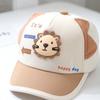 2025 nuevo bebé bebé sombrero gorra de león de dibujos animados gorra de béisbol para niños y niñas gorra para el sol