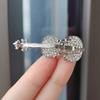 Broche de Violín Personalizado del Fabricante Más Vendido de Aliexpress Lleno de Diamantes y Ramillete Versátil de Pedrería