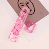 Macaron Salpicadura de Tinta Marco Rectangular de Acrílico Transparente Hebilla Ensamblaje Hecho a Mano Cadena para Colgar Cadena para Bolso Cruzado Cadena Decorativa Cuentas Sueltas