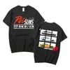 Camiseta de Doble Cara con Cuello Redondo y Manga Corta de Verano Casual para Hombre y Mujer, Anime Drift Ae86 Initial D, Transfronteriza Aliexpress