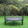 Trampolín Grande de Nueva Ronda Transfronterizo para Exteriores con Reposabrazos Trampolín Infantil Trampolín para Fitness en Casa Trampolín para Adultos