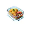 Caixa para Conservar Alimentos, Marmita, Caixa Bento, Marmita para Trabalhador de Escritório, Caixa de Vidro para Frutas, Novo Modelo de Tigela para Aquecimento no Micro-ondas, Versão Atualizada