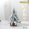 Decorações de Natal PE Mini Árvore de Neve de Natal Decoração de Cena de Atmosfera para Mesa de Casa Props