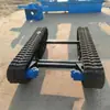 Exploración Geológica de Túneles Subterráneos Chasis de Oruga con Control Remoto 200m Robot Caminante Eléctrico Modificación