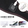 Controle inteligente de temperatura USB aquecimento elétrico proteção de pescoço manga de aquecimento para pescoço forro interno de fleece aquecimento elétrico ajustável em três velocidades proteção de pescoço